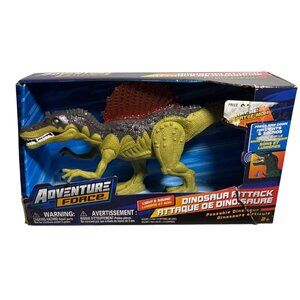 Adventure Force Dinosaur Attack Light & Sound Posable Dinosaur Figurine